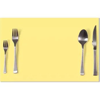 prostírání Sablio Prostírání Světle žlutá: 40x30cm