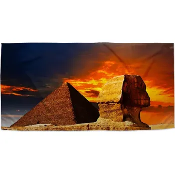 Osuška Sablio Ručník Pyramidy - 50x100 cm