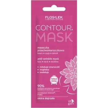 Pleťová maska CONTOUR pleťová maska proti vráskám na obličej, krk a dekolt 6 ml