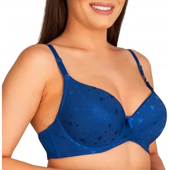 Podprsenka Linaise vyztužená podprsenka 1686 Agnès 80C Tmavě modrá