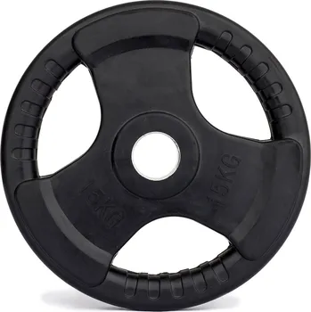 Kotouč olympijský pogumovaný TRINFIT 15 kg