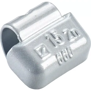 Sada na opravu pneumatiky Hofmann Power Weight 5660-0150-001 Vyvažovací závaží Typ 660, 15 g, zinek, stříbro - pro ocelové ráfky