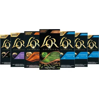Káva Kávové kapsle L'OR Balanced MixPack Nespresso* Original 70 ks