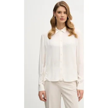 Pánská košile Košile Sisley 5IDTLQ09G béžová 01X, vel. S