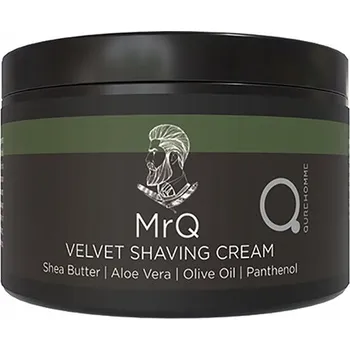 QURE MR.Q KRÉM NA HOLENÍ PRO MUŽE VELVET SHAVING CREAM ALOE 250ML