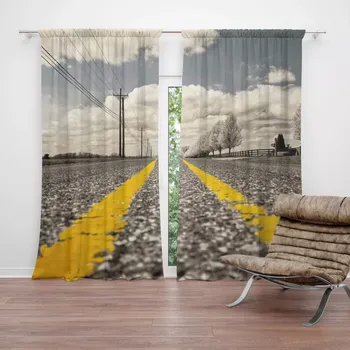 Závěs Sablio Závěs Cesta: 2ks 140x250cm