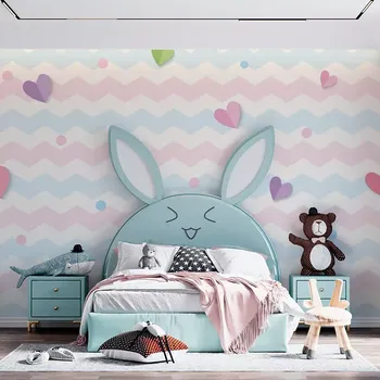 Tapeta Sablio Tapeta Barevná srdíčka - 336x220 cm