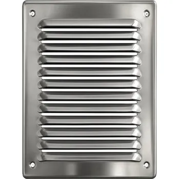 Větrací mřížka Stříbrná Ventilační mřížka Bobimarket