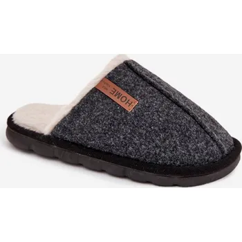 Dámské sandále Boto Mužské klasické pantofle Makis Barva: Černá, Velikost: 43