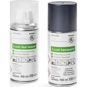 Autokosmetika Škoda lakový sprej, šedá anthracite metalíza