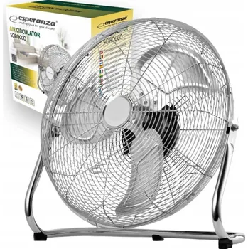 Domácí ventilátor VENTILÁTOR PODLAHOVÝ VELKÝ CIRKULÁTOR VZDUCHU SILNÝ PRŮMYSLOVÝ