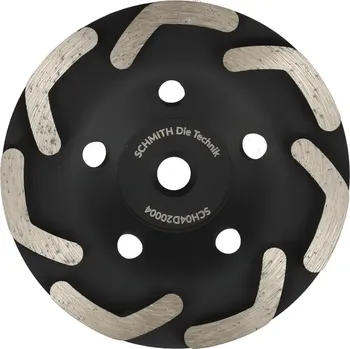 Brusný kotouč BRUSNÝ KOTOUČ NA BETONU A KÁMEN 125 M14 DIAMANTOVÝ SEGMENTOVÝ SCHMITH