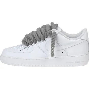 Dámské tenisky Nike Air Force 1 Low Rope Laces Light Grey Velikost: 37.5