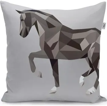 Polštář Sablio Polštář Kůň - 40x40 cm