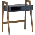 Toaletní stolek Brela - Black Red White - BRW Modrzew Sibiu Złoty / Uni Granat 86x95.5 cm