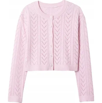 Dívčí svetr GAP dětský svetr růžový bavlna velikost 146