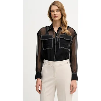 Dámská košile Košile Sisley 5VGNLQ09I černá 99X, vel. L