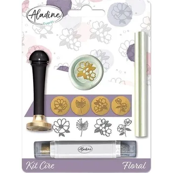 Dětské razítko Aladine 71126 Sada razítek Flowers