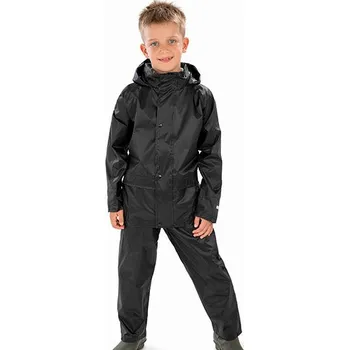 Pláštěnka Result Core Juniorský oblek do deště Barva: Modrá, Velikost: S (5-6) G_RT225J