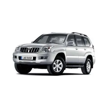 Nosič kol Příčníky Aurilis Trax Black pro Toyota Land Cruiser 120/125 2003-2009 s podélníky