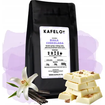 Káva Ochucená mletá Káva 250g BÍLÁ ČOKOLÁDA Kafelov