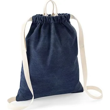 Městský batoh BagBase Denim Gymsac Barva: Modrá, Velikost: 37 x 46 cm G_BG642