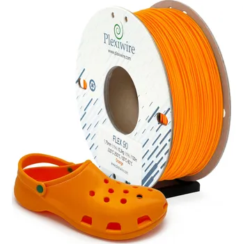 Filament FLEX filament TPU 90A Plexiwire 1,75 mm Oranžový 0,3 kg / 100 m