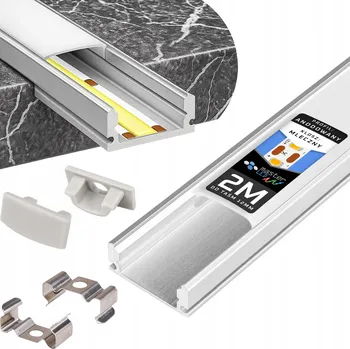 LED osvětlení Povrchový profil Masterled 2 m