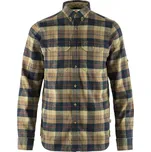 pánská košile s dlouhým rukávem FJÄLLRÄVEN Singi Heavy Flannel Shirt M Dark Sand - XL