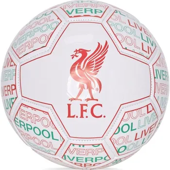 Fotbalový míč LIVERPOOL FC Fotbalový Liverpool FC - velikost 5 5 BÍLÁ