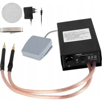 Svářečka SVÁŘEČKA PUNKTOWA 8000W AKUMULÁTOR 9600MAH PRO SVAŘOVÁNÍ NIKLOVÝCH PÁSKŮ 18650