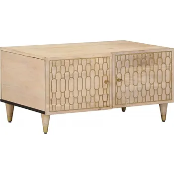 Konferenční stolek Konferenční stolek, 80x50x40 cm, masivní mangové dřevo