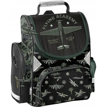 Školní batoh Školní batoh jednokomorový Paso černý, vícebarevný