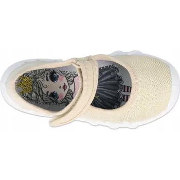 Chlapecká obuv Befado dětské papuče na suchý zip, zlaté, velikost 22