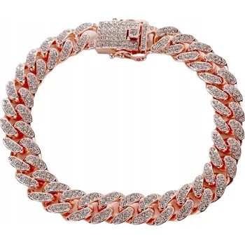 Náramek Náramek Vera - Zlatá/Růžová/24cm KP-18793