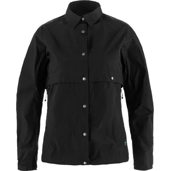 Cyklistická bunda bunda cyklistická dámská FJÄLLRÄVEN Hoja Rider's Wind Jacket W Black - M