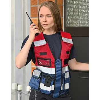 Korntex Síťovaná taktická vesta a Sparta Barva: red, Velikost: XXL/4XL G_KX145