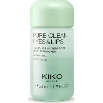 Odličovač KIKO MILANO Pure Clean Mini dvoufázový odličovač očí a rtů 50 ml