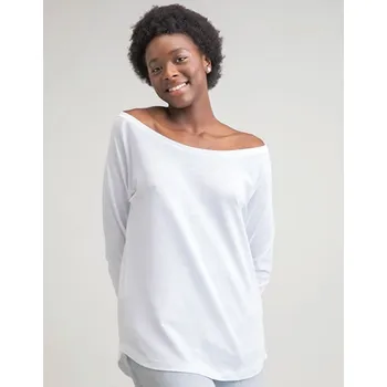 Dámské tričko Mantis Dámské volný střih s dlouhým rukávem T Barva: Černá, Velikost: XL G_P97