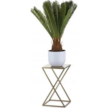 Obraz Moderní zlatý stojan na květiny 40 cm