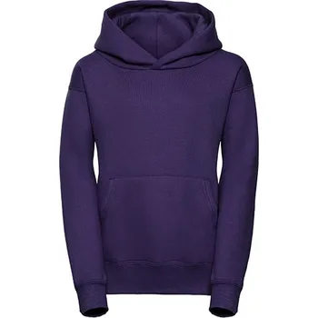 Dívčí mikina Russell Dětská mikina s kapucí Barva: purple, Velikost: 128 (L) G_Z575NK