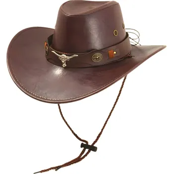 Klobouk IZMAEL Pánský klobouk TE 37182 Hnědá