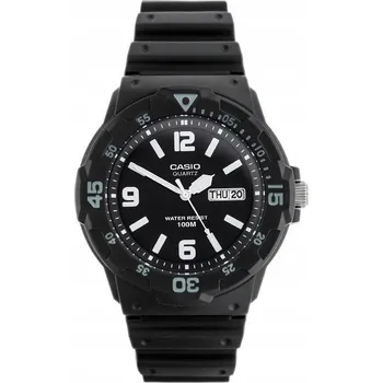 Hodinky Pánské Hodinky CASIO MRW-200H-1B2VEG Černý řemínek, pro mladé + BOX
