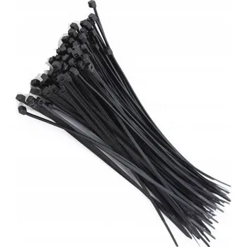 Stahovací páska STAHovací PÁSKA 370X7,6 ČERNÁ 100 KS