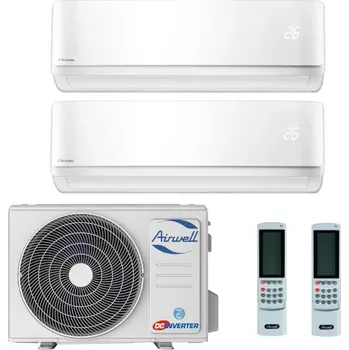 Klimatizace Airwell Harmonia (bílá) multisplit 2x1 (2x 3,5 kW) včetně montáže