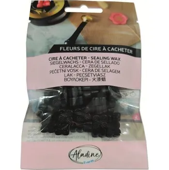 Pečeť Aladine 72658 Granulovaný vosk na pečetění Black