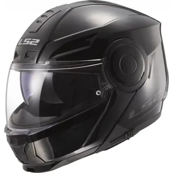 Helma na motorku LS2 Helmets LS2 FF902 SCOPE SOLID GLOSS BLACK - XS