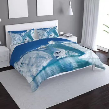 Povlečení Sablio Povlečení Ledovce - 140x220 / 90x70