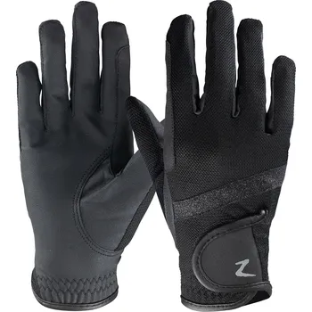 Jezdecké rukavice Horze Jezdecké rukavice Sabrina Barva: Černá, Velikost: XS