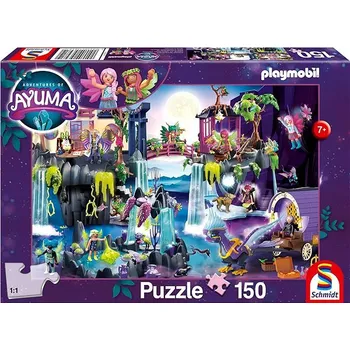 Puzzle SCHMIDT Playmobil Ayuma: Tajemná dobrodružství 150 dílků